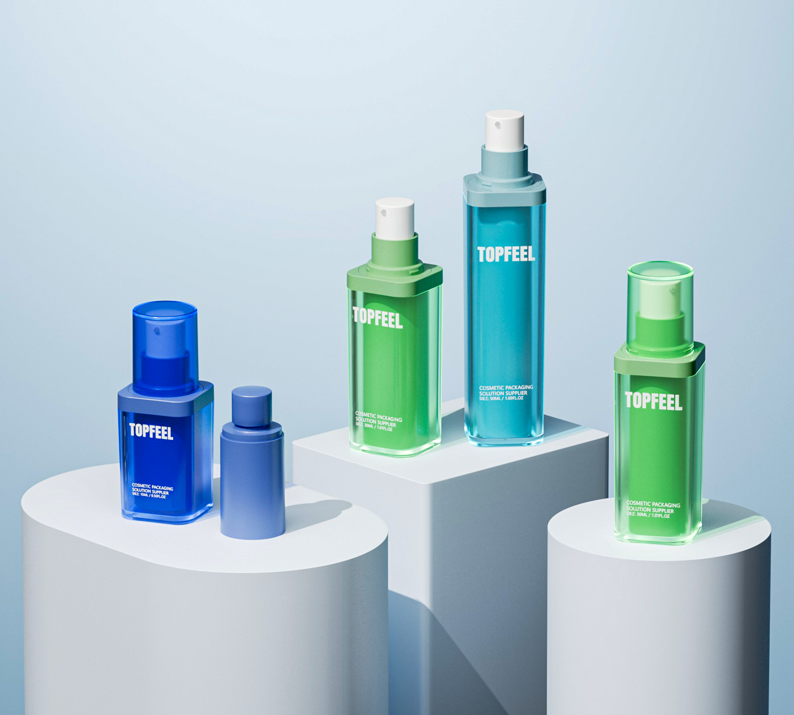 PA150 Refillable Airless Pump Bottle